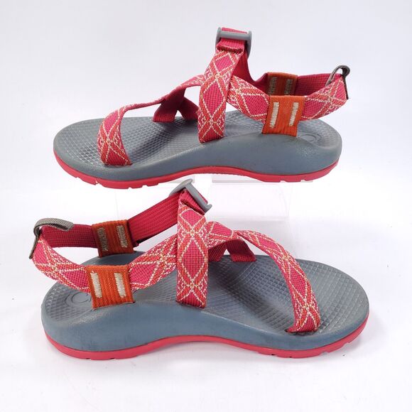 Chaco Z1 Ecotread Outdoor Adjustable Sandal Youth Girls Size 2 J180004 Pink - Picture 5 of 9